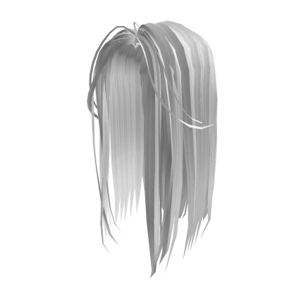 Long White Straight Hair