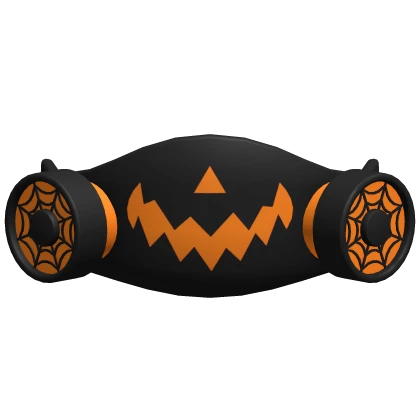 Halloween Jack O' Lantern Rave Mask 🎃