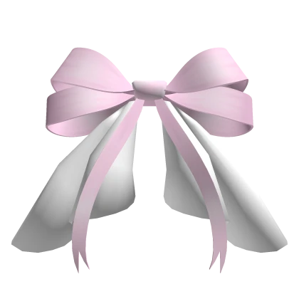 Waist ruffled bow in pink