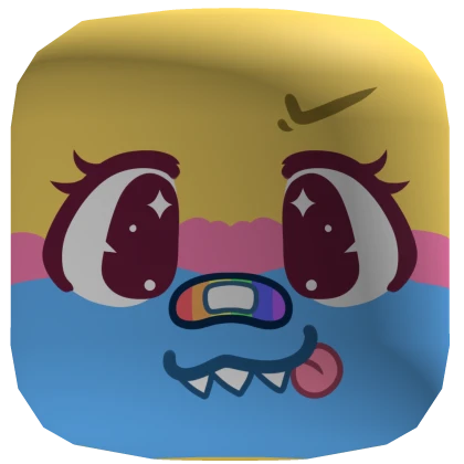 Silly Pinata Face Head w\/ Bandage