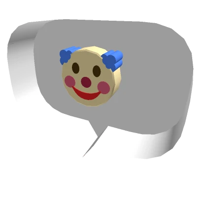 Clown Speech Bubble