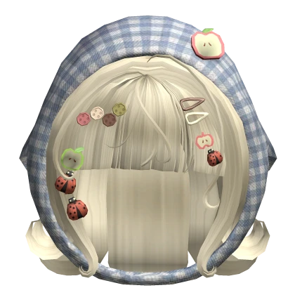 ♡ Coquette Heisei Short Curly Hair in Light Yellow