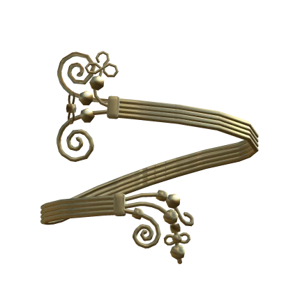 Gold Left Shoulder 2000s Arm Band Bracelet