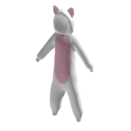 Cat Onesie White