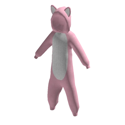 Cat Onesie Pink