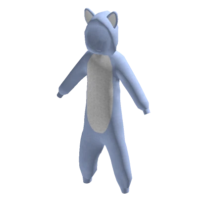 Blue Cat Onesie