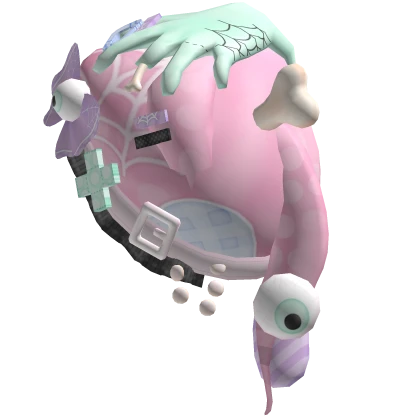 pastel goth harajuku creepy cute brain dead beret