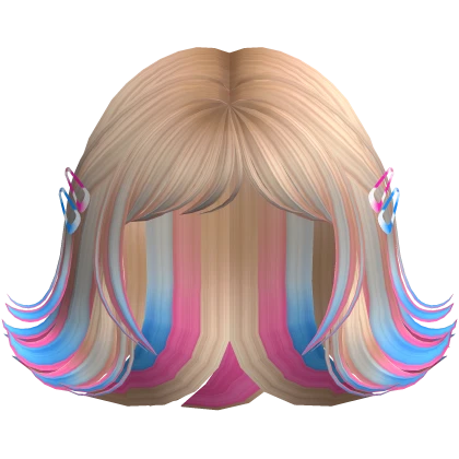 Enid Cotton Candy Blonde Hair Bob Wednesday