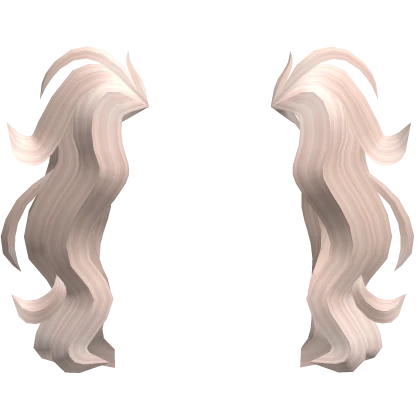 Y2K Messy Aesthetic Pigtails Extension (Blonde)