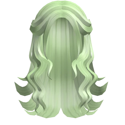 Wavy Lush Fairy Hair (Green)