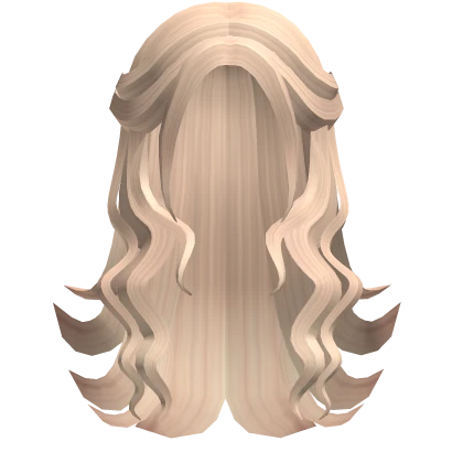 Wavy Lush Fairy Hair in Blonde