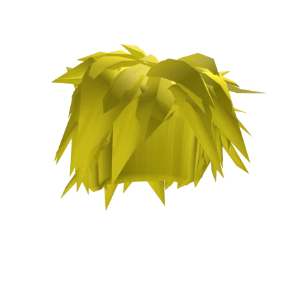 Yellow scene harajuku hair