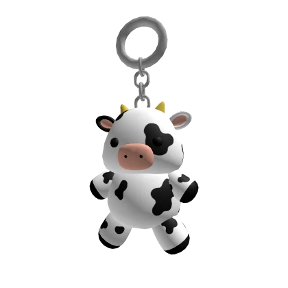 Cow Keychain