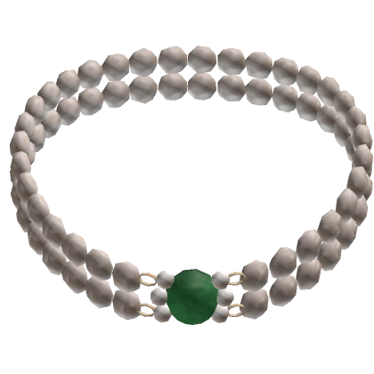 Vintage Jade Pearly Choker