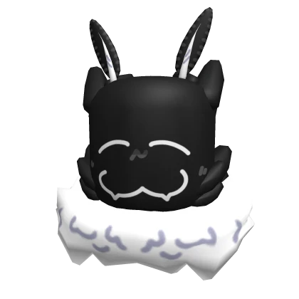 Spear Marked Black Moth Head