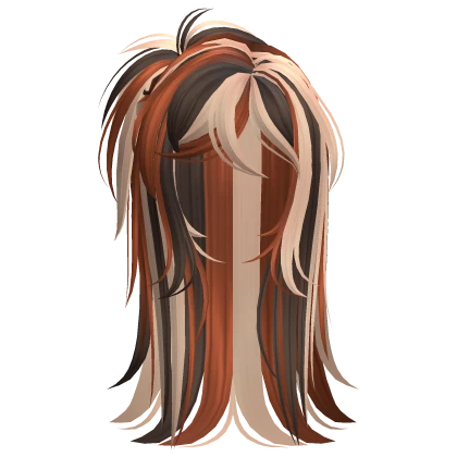 Scene Wispy Spikey Ponytail (Calico Cat)