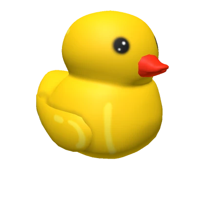 Rubber Duckie in Mouth