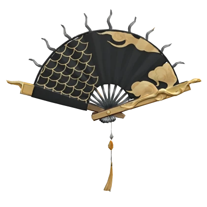 Japanese Shadow Vintage Fan