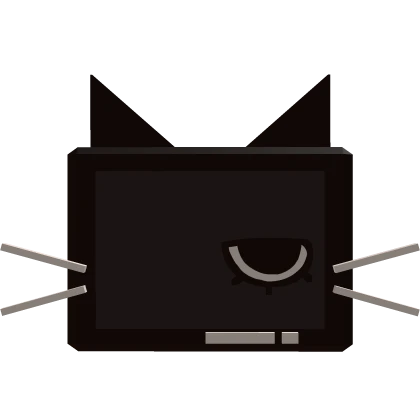 simple cat tv head