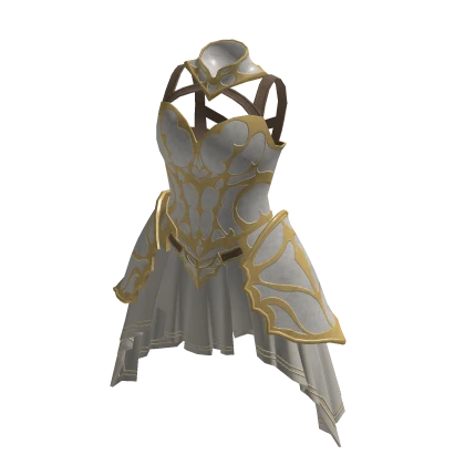 White high priestess plate armor