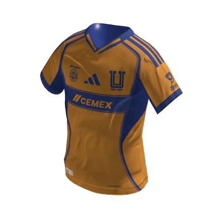 Tigres Home Kit Jersey 25/26 
