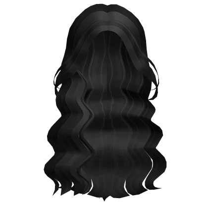❤️ Preppy Baddie Wavy Hair (Black)