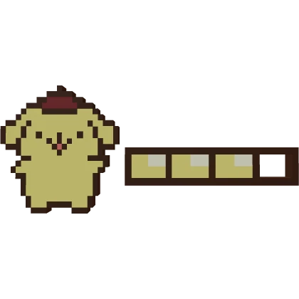 Pompompurin health bar