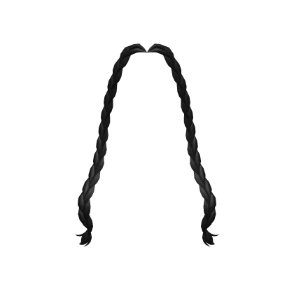 Braided Bangs in Black