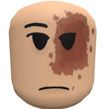 Burnt Light Neutral Face [Black Eyes]