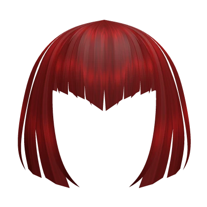 Vamp Bangs in Red