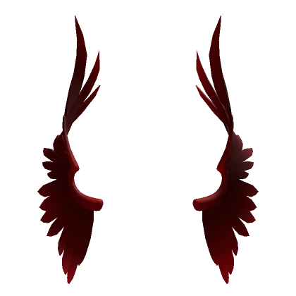 Feathered Valkyrie Wing Headpiece Crimson