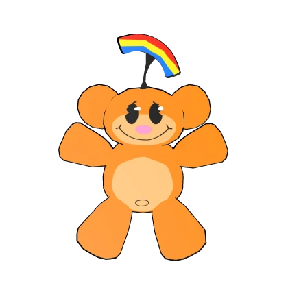 Orange Rainbow Monkey 🍊 🌈 🐵