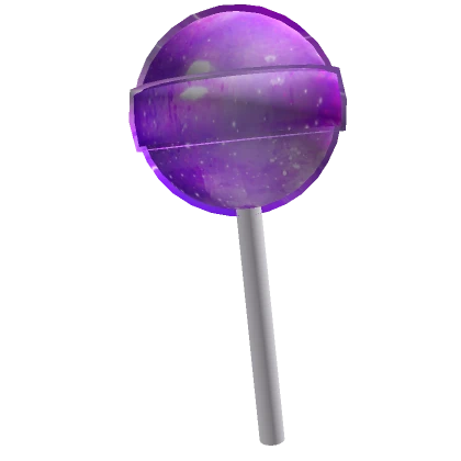 Aesthetic Purple Galaxy Lollipop