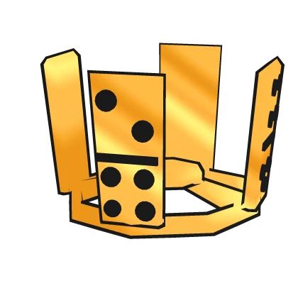Gold Domino Crown
