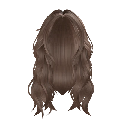 Light Brown Fluffy Layered Hair