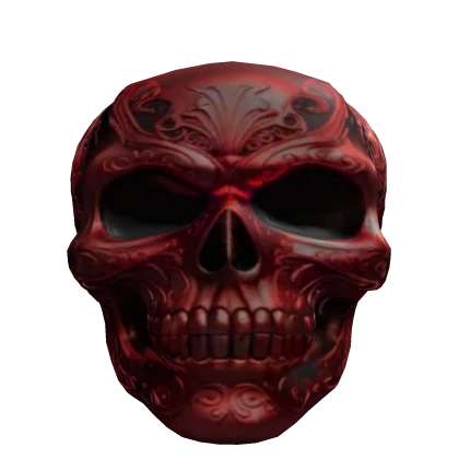 ancient red skull 💀