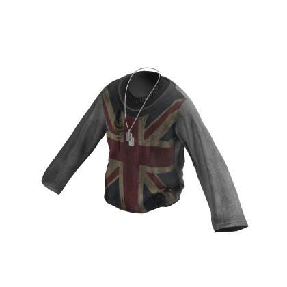 💗Y2K PUNK BRITISH REGLAN_GREY