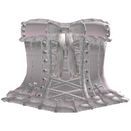 cutesy doll laced pink leopard corset dress