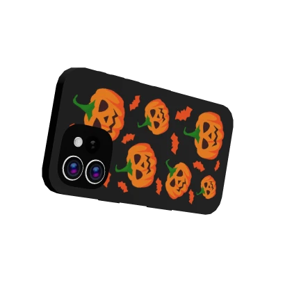 Halloween Phone - Pumpkin (Hand)