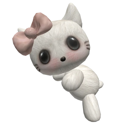 Cutesy Adorable Kitten Head Companion Pet