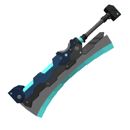 Blue Cyber Greatsword