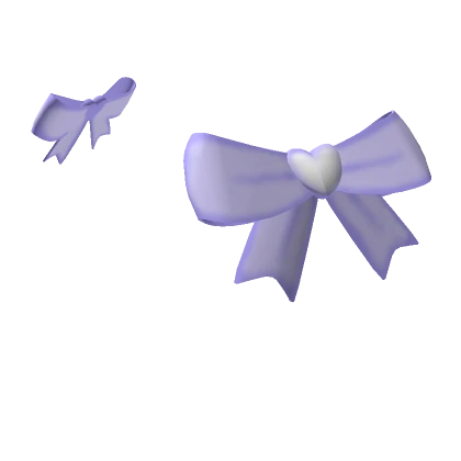 Purple Heart Side Bows