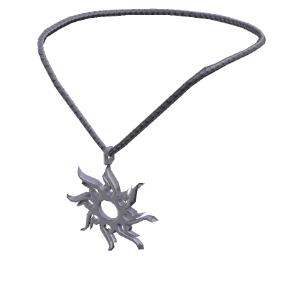 1.0 Divine Sun Power Silver Necklace - DRESSX