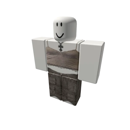 y2k da hood girl brown set