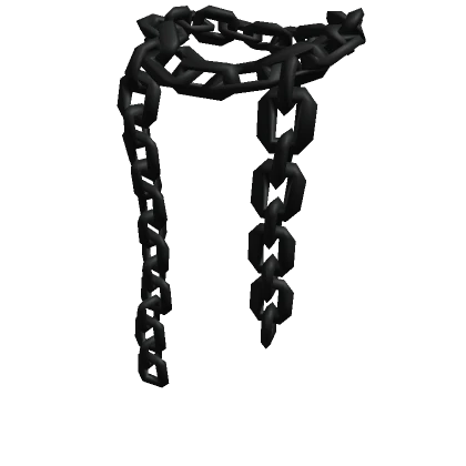 Wrapped small black long chain - DRESSX