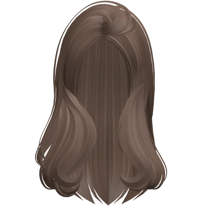 Wispy Straight Long Hair (Brown)