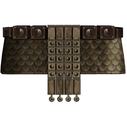 Roman Squamata Scale Waist