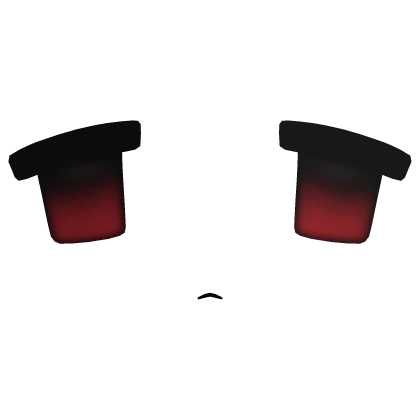 Emotionless Anime Face (Red)