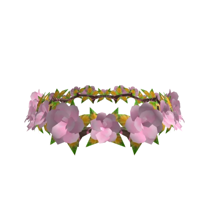 ✨Flower Crown Headband Pink