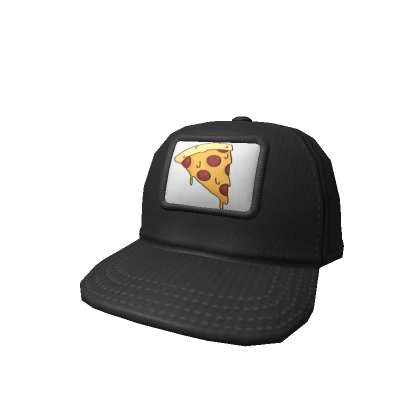 Small pizza cap black color